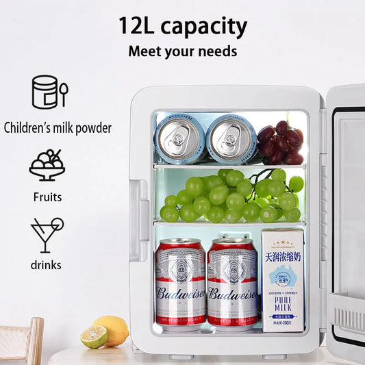 12L Portable Mini Refrigerator 